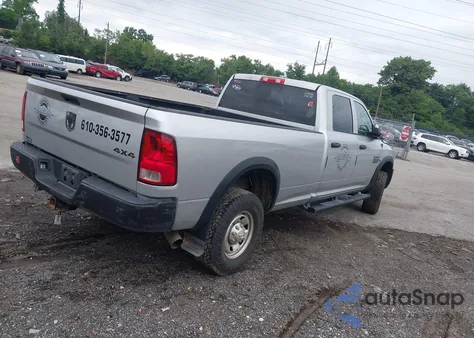 2014 Ram 2500 Tradesman из США, поврежденный, VIN 3C6UR5HL3EG204711